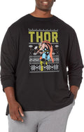 Marvel Big & Tall Classic Ugly Thor Men's Tops Short Sleeve Tee Shirt T-Shirt | Premium Quality