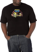 Marvel Big & Tall Classic Heroes Kawaii Men's Tops Short Sleeve Tee Shirt T-Shirt | Best Seller