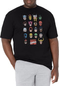 Marvel Big & Tall Classic Heads Men's Tops Short Sleeve Tee Shirt T-Shirt | Trending 2025