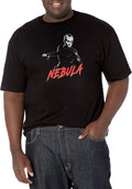 Marvel High Contrast Nebula Men's Tops Short Sleeve Tee Shirt T-Shirt | Premium Quality