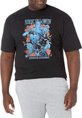 Marvel Big & Tall Avengers Classic Pumpkin Group Poster Men's Tops Short Sleeve Tee Shirt T-Shirt | Trending 2025