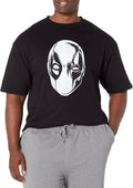Marvel Big & Tall Deadpool White Men's Tops Short Sleeve Tee Shirt T-Shirt | Best Seller