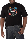 Marvel Big & Tall Classic Solar System Men's Tops Short Sleeve Tee Shirt T-Shirt | Best Seller