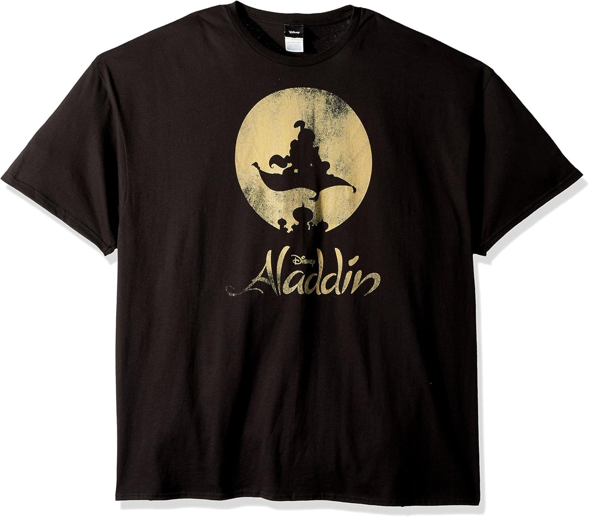 Disney Men's Aladdin New World Classic Logo Poster Graphic Apparel | Premium Quality