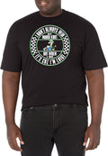 Nintendo Cuz I Am Luigi Men's Tall Tops Short Sleeve Tee Shirt Black T-Shirt | US Viral Style