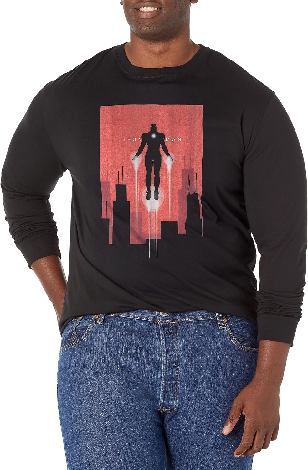 Marvel Big & Tall Classic Take Off Men's Tops Short Sleeve Tee Shirt T-Shirt | Premium Quality
