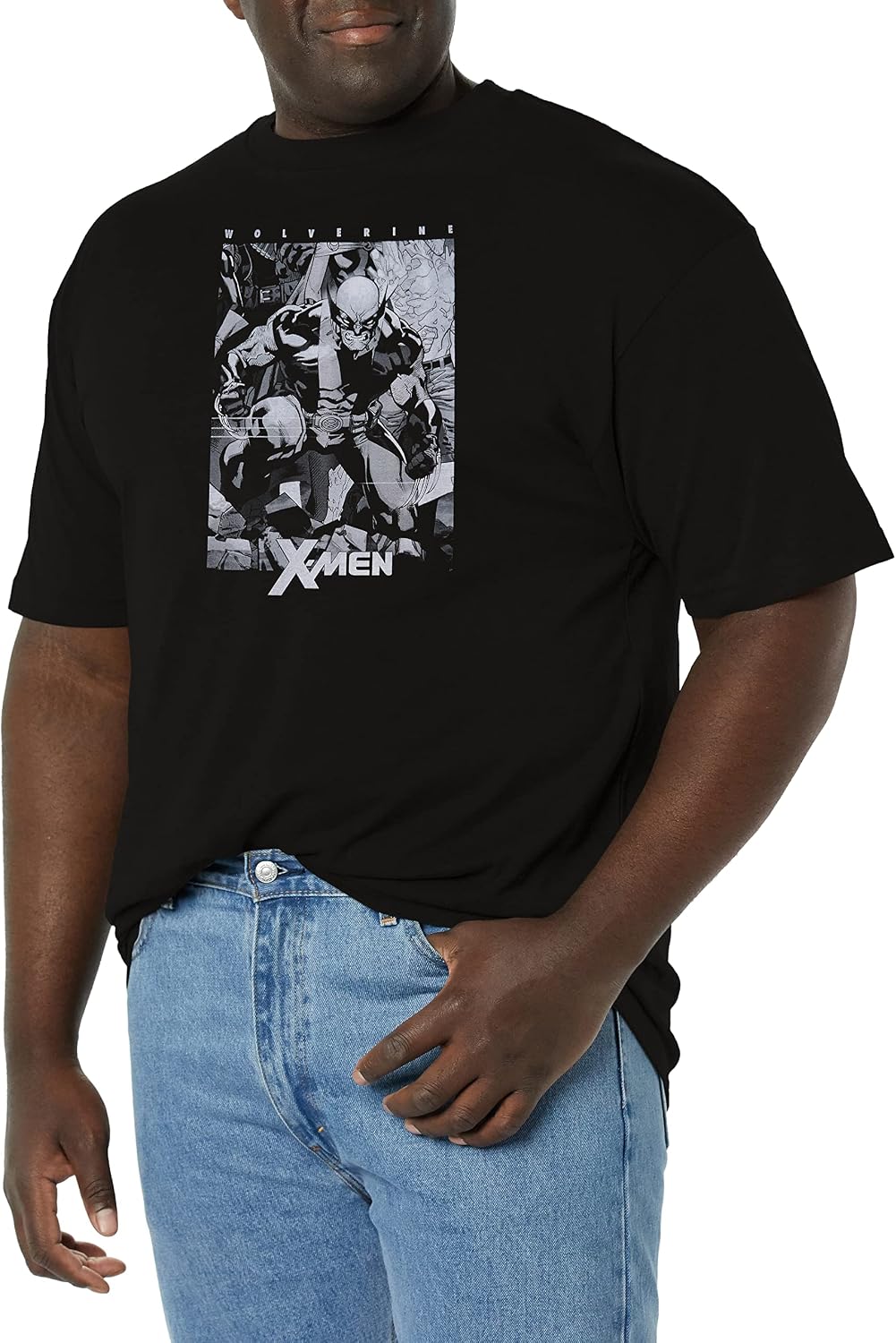 Marvel Big & Tall Classic First Xmen Men's Tops Short Sleeve Tee Shirt T-Shirt | Best Seller