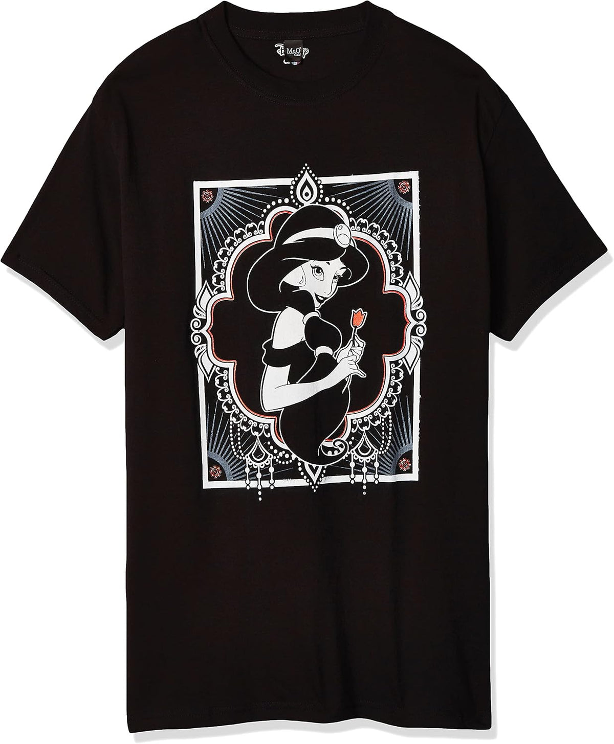 Disney Men's Aladdin Jasmine Henna Geometric Graphic Apparel | Best Seller