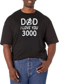 Marvel Big & Tall Dad 3000 Men's Tops Short Sleeve Tee Shirt T-Shirt | Premium Quality