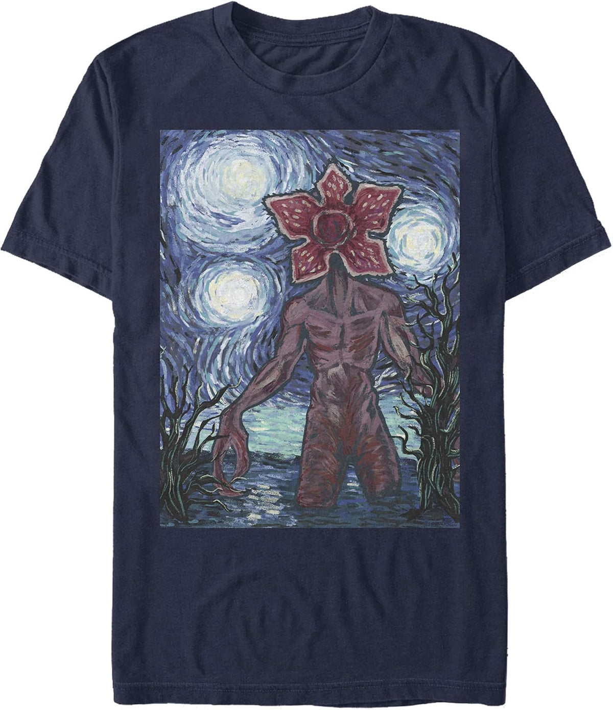 Stranger Things Men's Demogorgon Starry Night Apparel | Best Seller