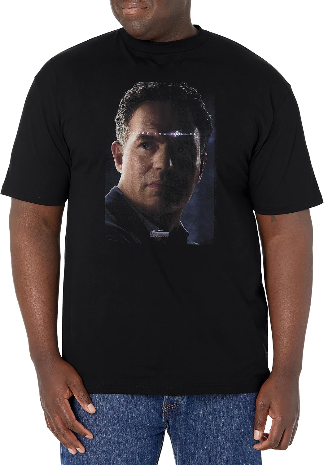 Marvel Big & Tall Bruce Avenge Men's Tops Short Sleeve Tee Shirt T-Shirt | Premium Quality