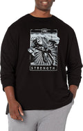 Marvel Big & Tall Tarot Zombie Men's Tops Short Sleeve Tee Shirt T-Shirt | US Viral Style