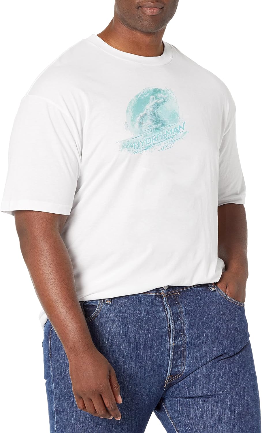 Marvel Big & Tall Hydro-Man Bubble Men's Tops Short Sleeve Tee Shirt T-Shirt | US Viral Style