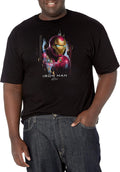Marvel Ironman Portrait Men's Tops Short Sleeve Tee Shirt T-Shirt | US Viral Style