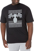 Marvel Big & Tall Classic Venom Holidays Men's Tops Short Sleeve Tee Shirt T-Shirt | Trending 2025
