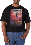 Marvel Big & Tall Classic Blackpanther March18 Men's Tops Short Sleeve Tee Shirt T-Shirt | Premium Quality