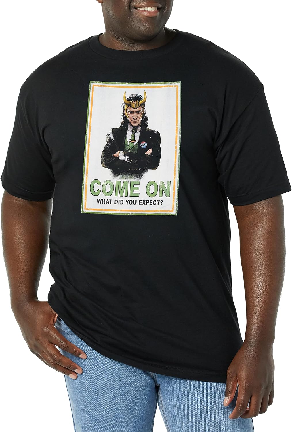 Marvel Pres Loki Men's Tops Short Sleeve Tee Shirt T-Shirt | Trending 2025