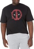 Marvel Big & Tall Deadpool Icons Men's Tops Short Sleeve Tee Shirt T-Shirt | Premium Quality