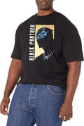 Marvel Big & Tall Classic Panther Name Men's Tops Short Sleeve Tee Shirt T-Shirt | Premium Quality