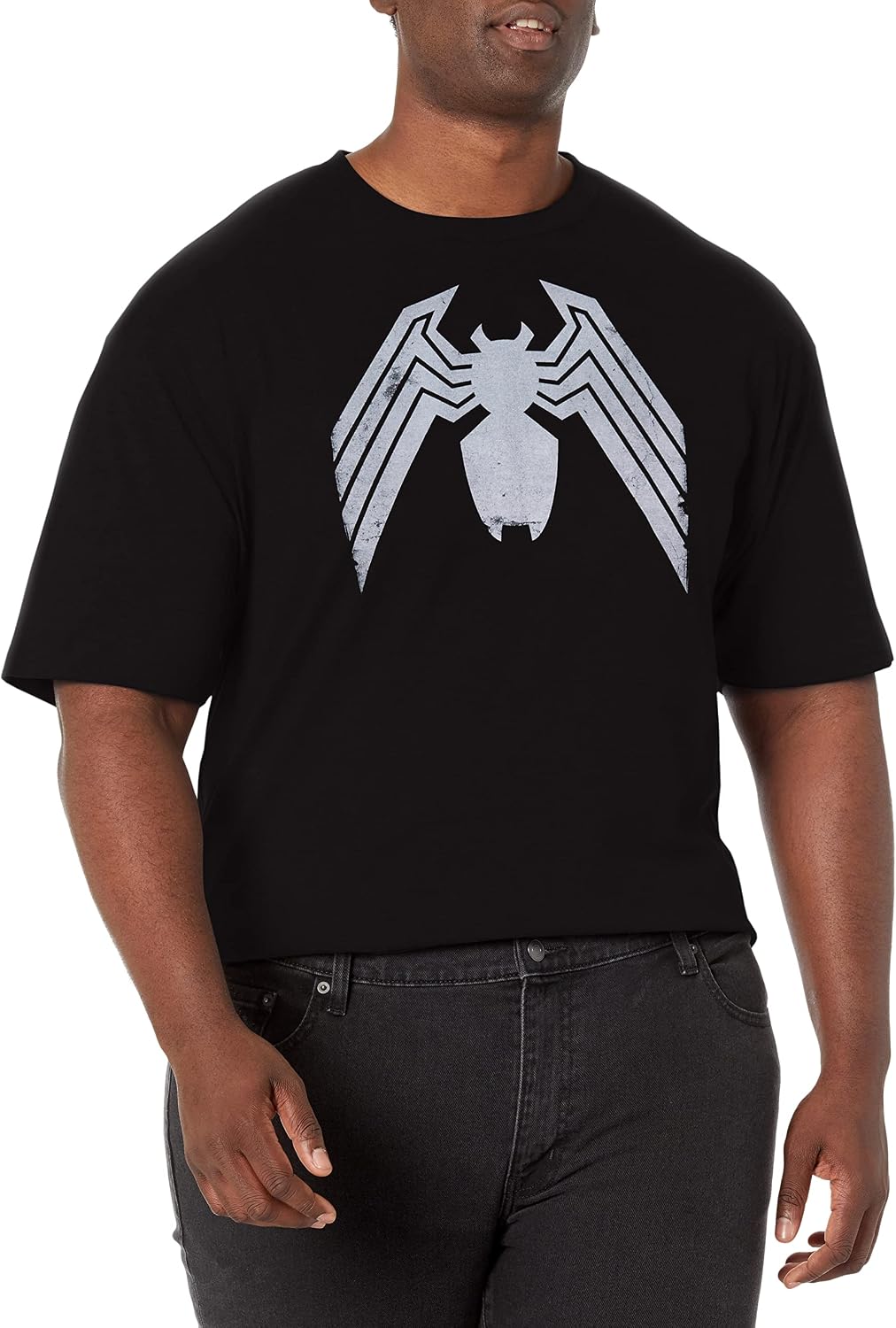 Marvel Big & Tall Venom Classic Men's Tops Short Sleeve Tee Shirt T-Shirt | Premium Quality