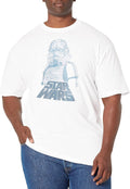 STAR WARS Big & Tall Henna Trooper Men's Tops Short Sleeve Tee Shirt T-Shirt | US Viral Style