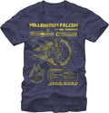 STAR WARS Men's Falcon Schematics Apparel | Trending 2025