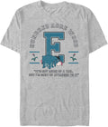 Disney Big & Tall Winnie The Pooh Eeyore Collegiate Men's Tops Short Sleeve Tee Shirt T-Shirt | Best Seller