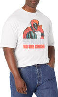 Marvel Big & Tall Classic No One Men's Tops Short Sleeve Tee Shirt T-Shirt | Aesthetic Streetwear