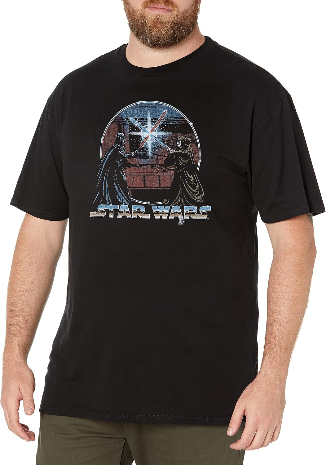 STAR WARS Parking Garage Men's Tops Short Sleeve Tee Shirt T-Shirt | Premium Quality
