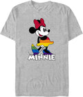 Disney Big & Tall Mouse Minnie Dress Pride Men's Tops Short Sleeve Tee Shirt T-Shirt | Aesthetic Streetwear