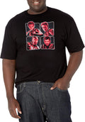 Marvel Big & Tall Hero Box Up Men's Tops Short Sleeve Tee Shirt T-Shirt | Best Seller