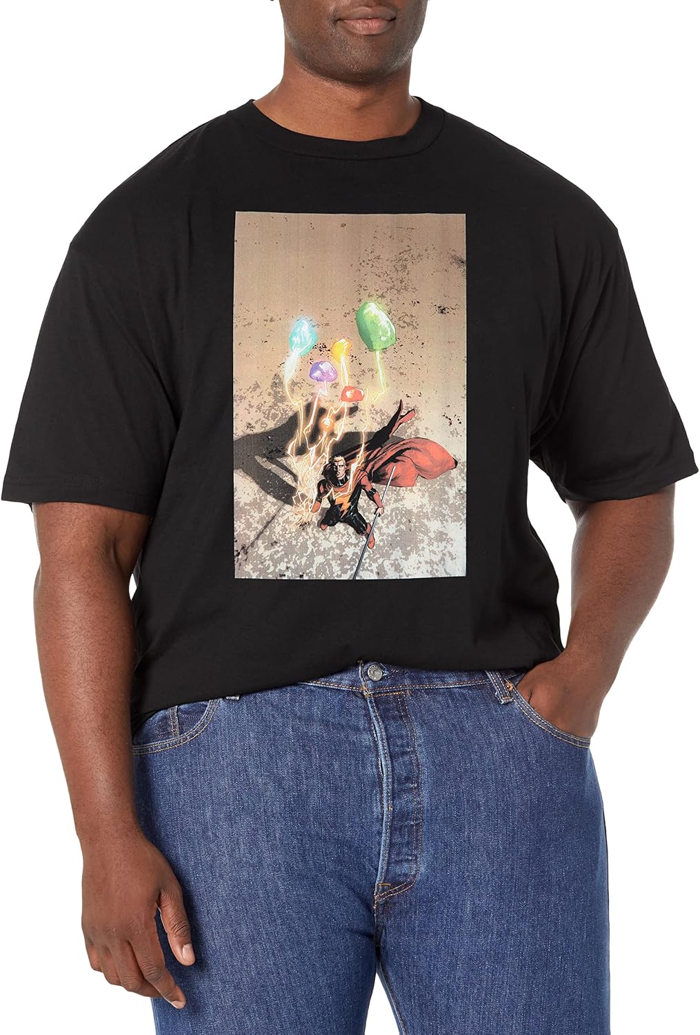 Marvel Big & Tall Classic Infinitywars Jan19 Men's Tops Short Sleeve Tee Shirt T-Shirt | US Viral Style