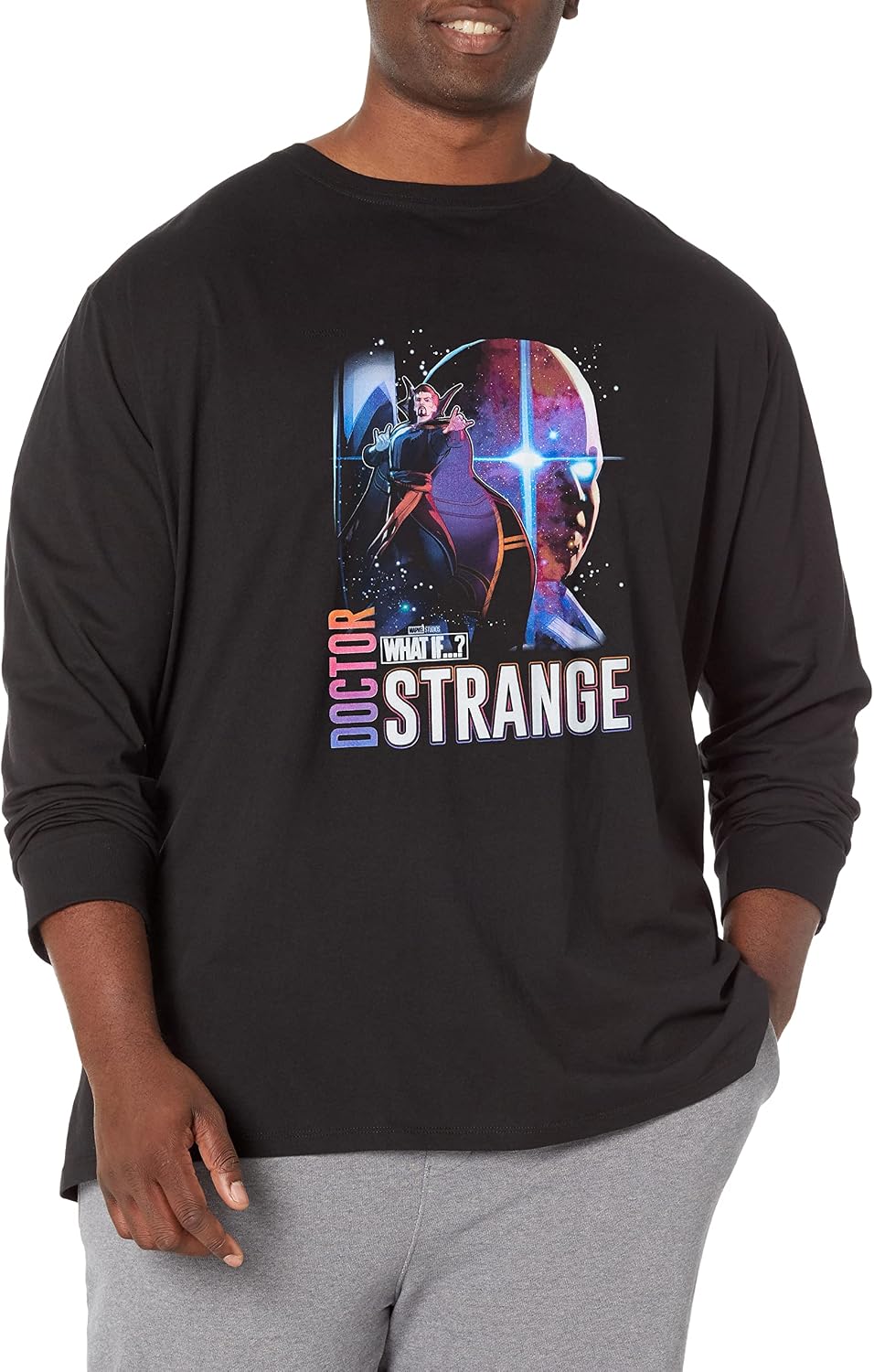 Marvel Big & Tall Watcher Dr Strange Men's Tops Short Sleeve Tee Shirt T-Shirt | Best Seller