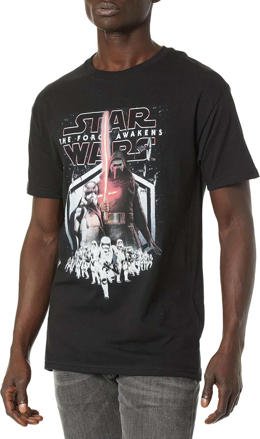 Star Wars Men's The Force Awakens New Menace First Army Kylo Ren Trooper Apparel | Premium Quality