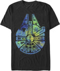 STAR WARS Men's Psychedelic Millenium Falcon Apparel | US Viral Style