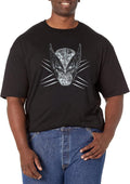 Marvel Big & Tall Classic Wolverine Face Men's Tops Short Sleeve Tee Shirt T-Shirt | Best Seller