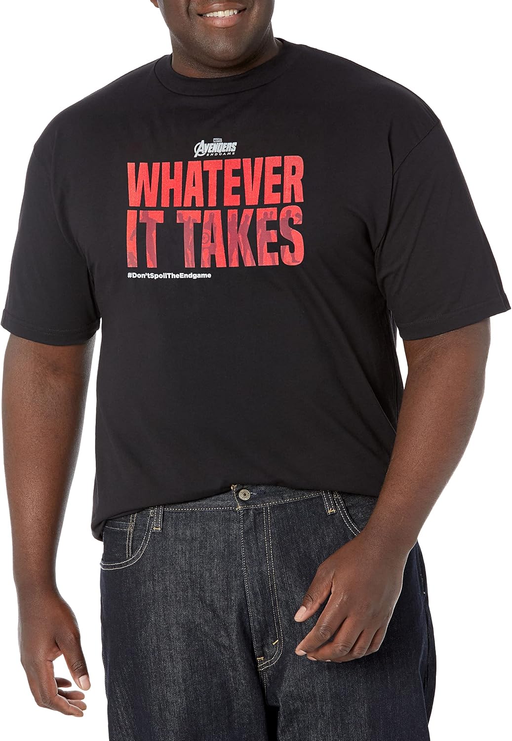 Marvel Big & Tall Takes Spoilers Men's Tops Short Sleeve Tee Shirt T-Shirt | Best Seller