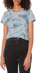 True Religion Women's Crystal Horseshoe Crew Neck Tee T-Shirt | Aesthetic Streetwear