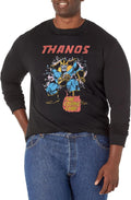 Marvel Big & Tall Classic Thanos Cube Men's Tops Short Sleeve Tee Shirt T-Shirt | Premium Quality
