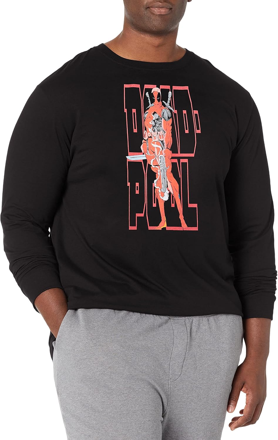 Marvel Big & Tall Deadpool Issues Men's Tops Short Sleeve Tee Shirt T-Shirt | Premium Quality