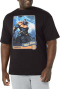 Marvel Big & Tall Avengers Classic Titan Card Men's Tops Short Sleeve Tee Shirt T-Shirt | Aesthetic Streetwear