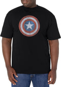 Marvel Big & Tall Captain Classic Men's Tops Short Sleeve Tee Shirt T-Shirt | US Viral Style