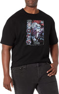 Disney Big Christmas First Nightmare Men's Tops Short Sleeve Tee Shirt, Black, Large Tall T-Shirt | US Viral Style