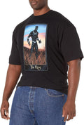 Marvel Big & Tall Classic Panther King Men's Tops Short Sleeve Tee Shirt T-Shirt | US Viral Style