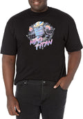 Marvel Classic Retro Thanos Men's Tops Short Sleeve Tee Shirt T-Shirt | Best Seller