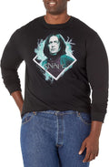 Harry Potter Snape Face Men's Tops Long Sleeve Tee Shirt T-Shirt | Aesthetic Streetwear