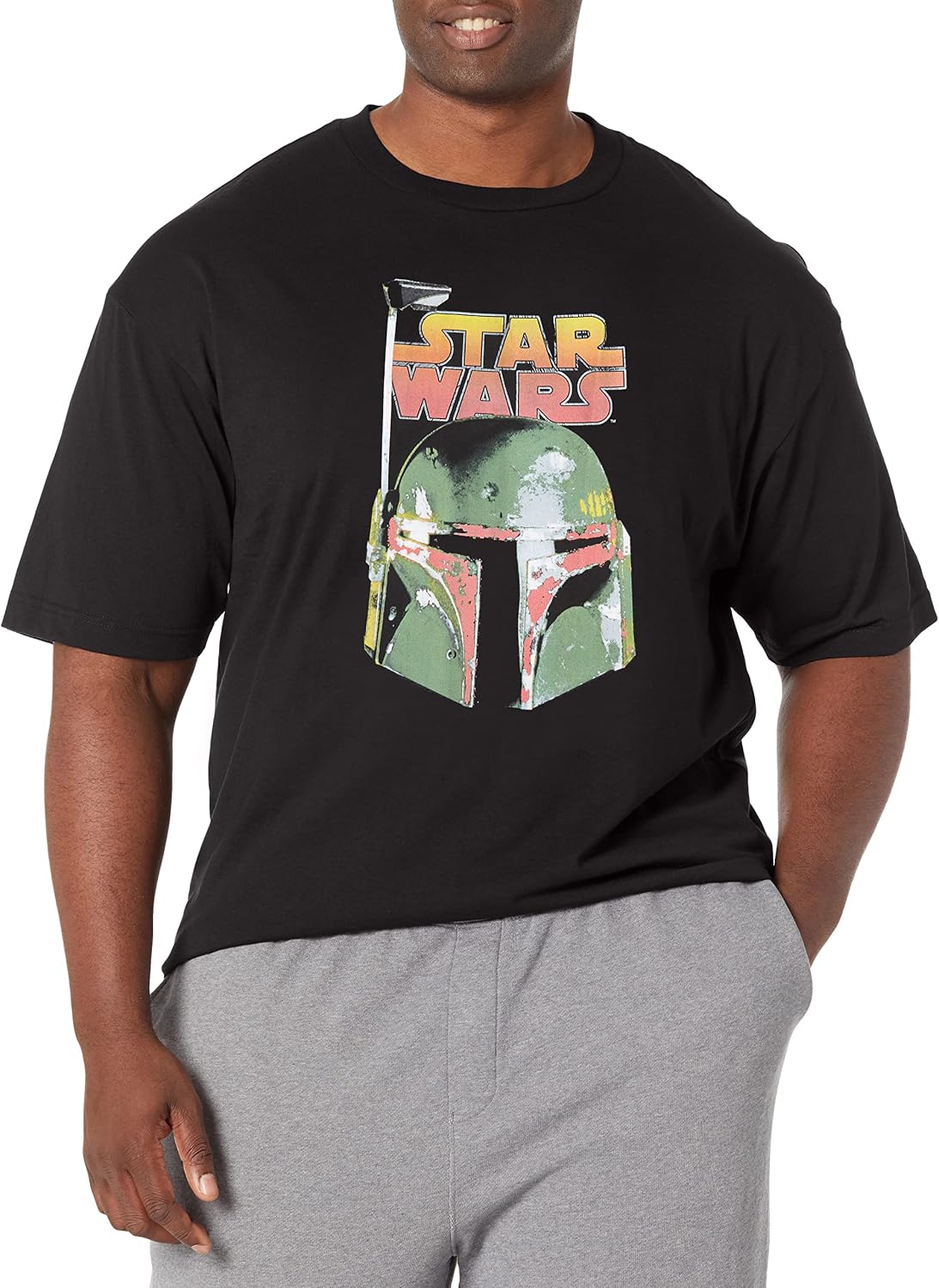 STAR WARS Heads Up Men's Tops Short Sleeve Tee Shirt T-Shirt | Aesthetic Streetwear