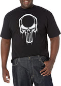Marvel Big & Tall Classic Skull Face Men's Tops Short Sleeve Tee Shirt T-Shirt | Aesthetic Streetwear