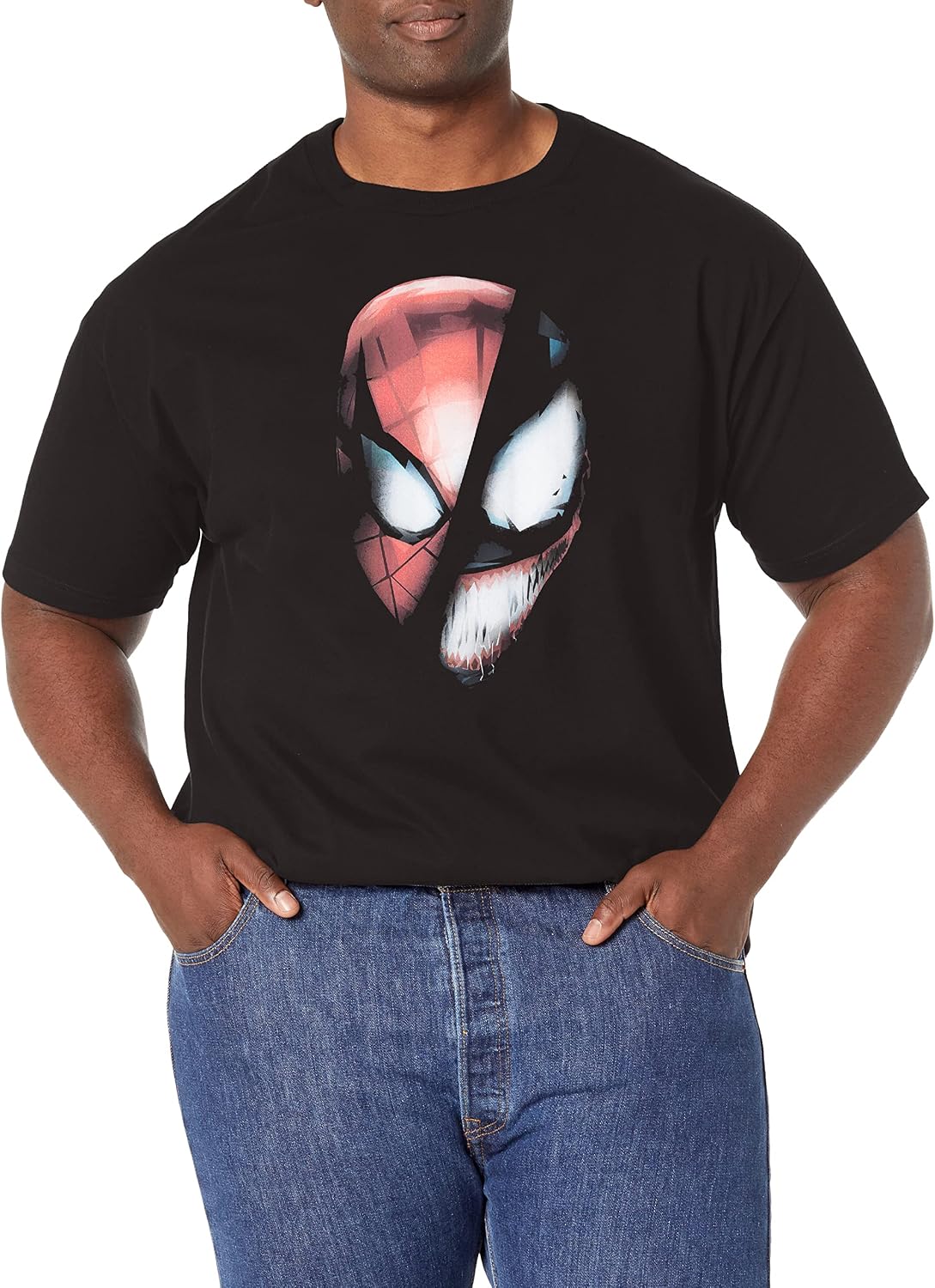 Marvel Men's Big & Tall Relaxed Fit Short-Sleeve Crew Neck Tee Shirt Design T-Shirt | Trending 2025
