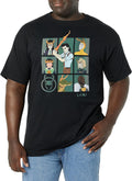 Marvel Big & Tall Loki Team Men's Tops Short Sleeve Tee Shirt, Black, X-Large T-Shirt | Best Seller